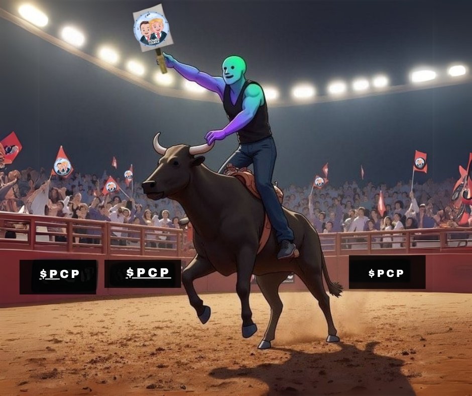 The $PCP Bull Run Begins — Power Couple Takes the Arena!