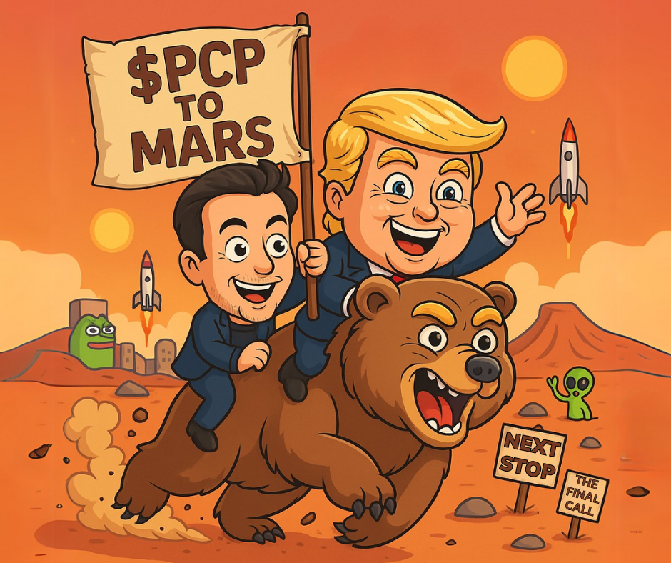 From Moon to the Mars $PCP never stops