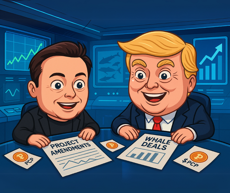 Elon and Trump Secretly Plot Whale-Sized Deals in a PowerCouple Command Center
