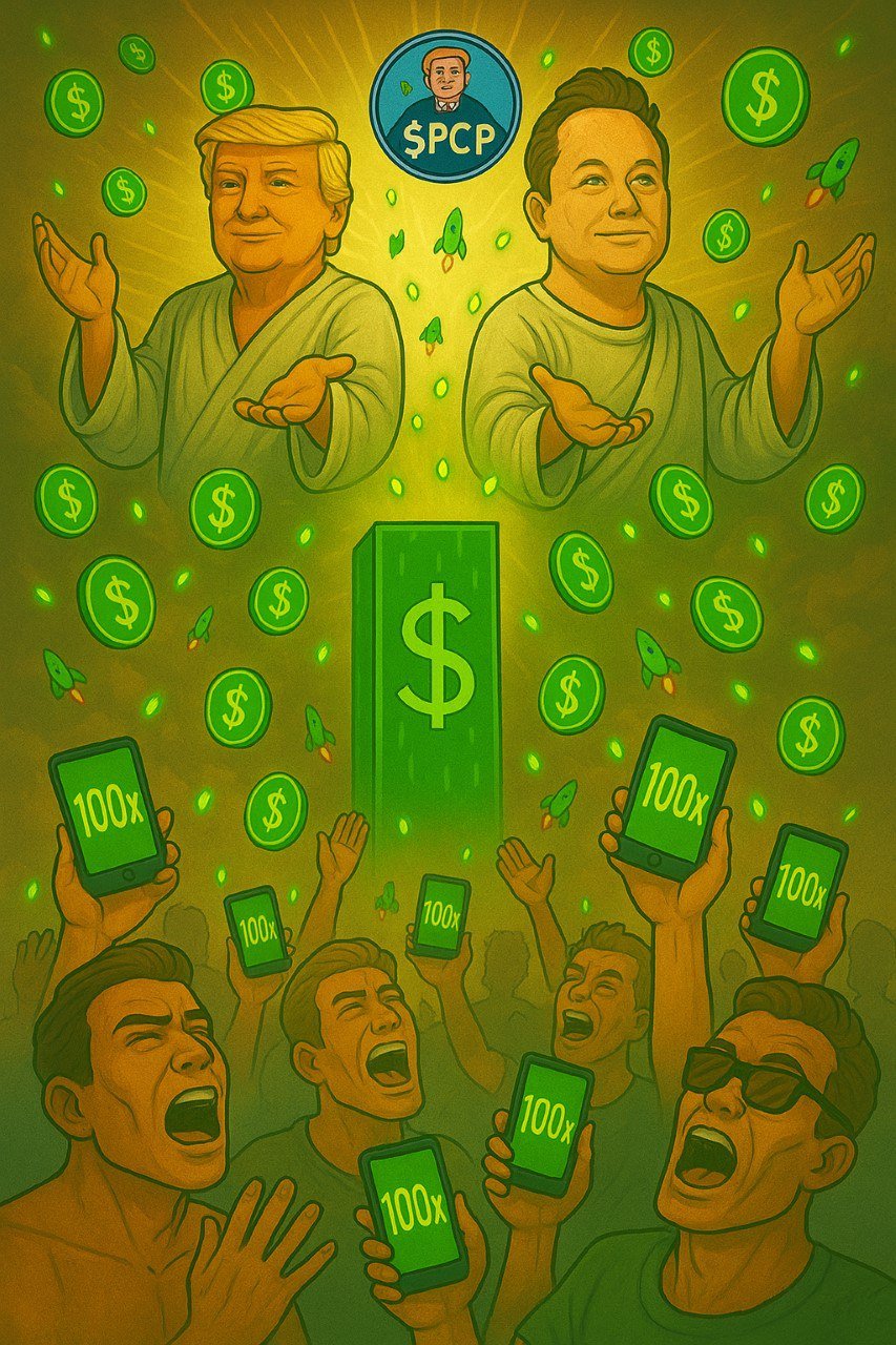 The $PCP bromance effect > manners of green gains 100x