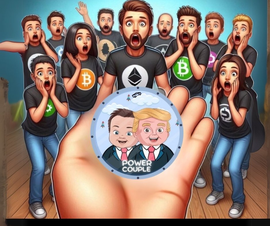 When Crypto Meets Chaos The Power Couple Coin Shocks the Blockchain World!