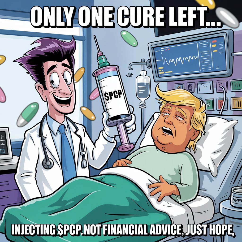 Just one injection 💉 of $PCP and you’ll fine completely