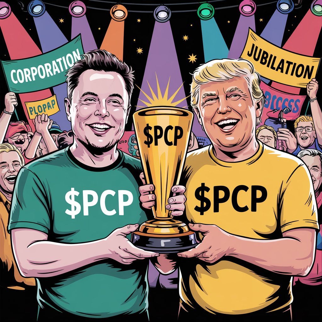 $PCP jubilating & celebrating over the cooperation in making PowerCoupleCoin a reality.