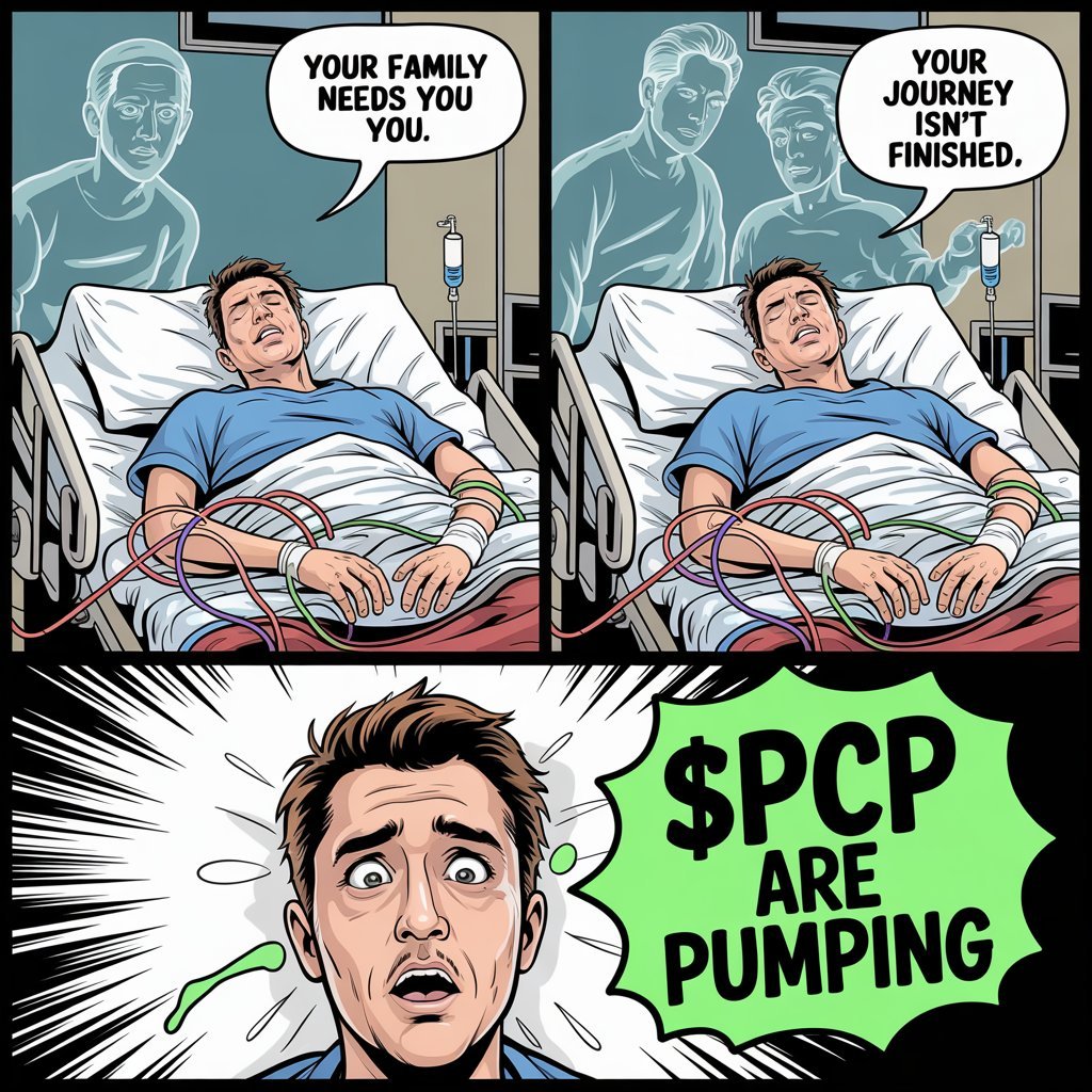 $PCP is resurrecting the dead back to live. 🔥 😂