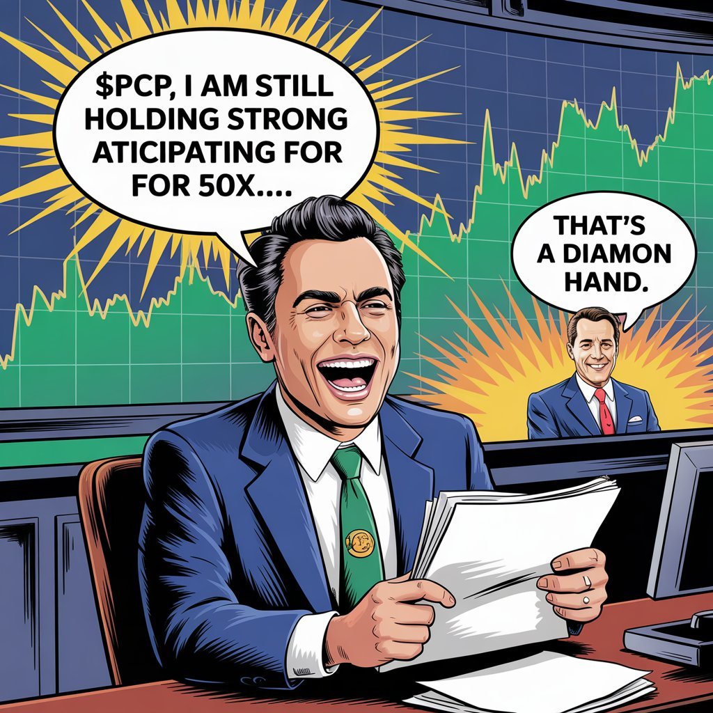 Don’t sell and cry later! be a DIAMON HAND! $PCP to the mars.