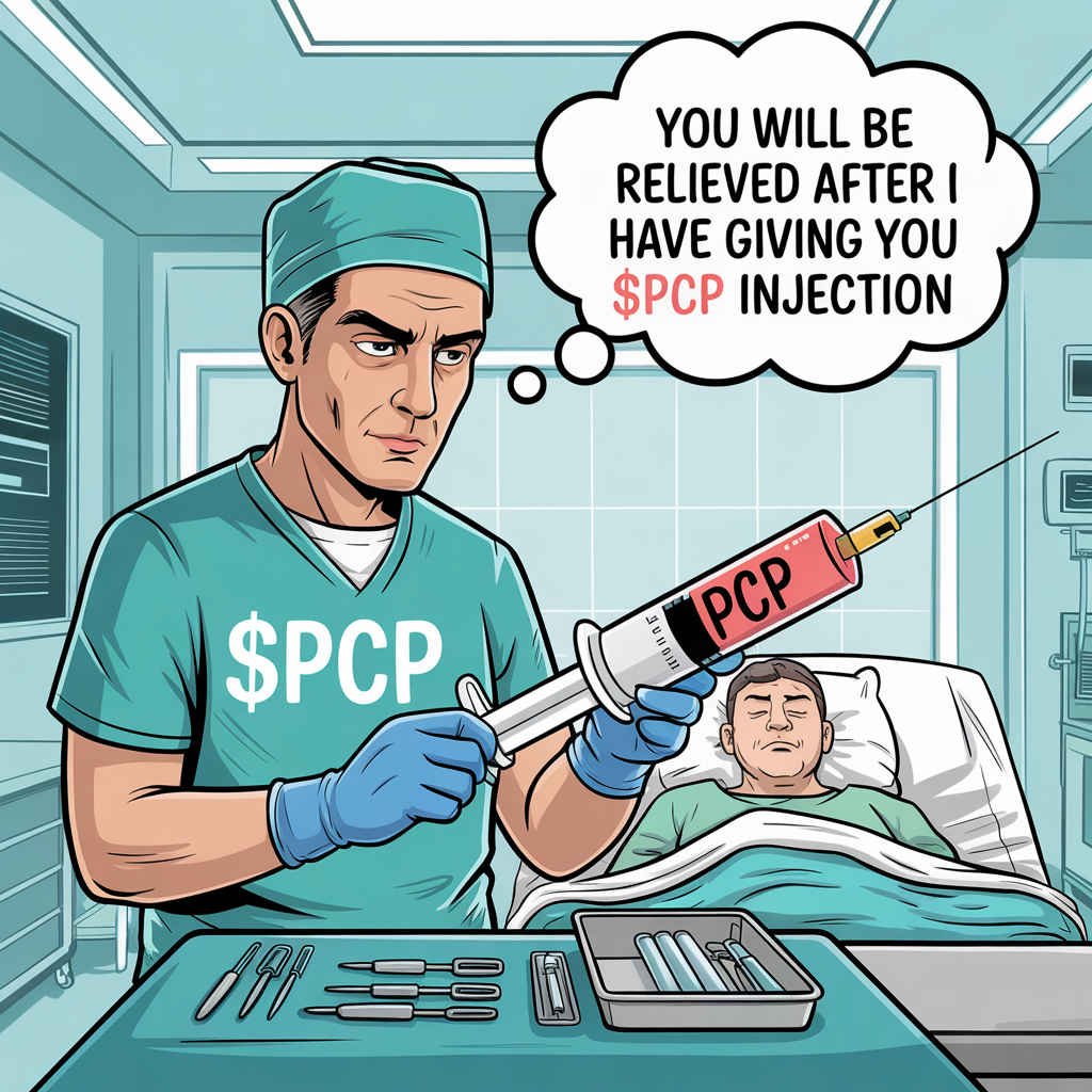 $PCP injecting patient