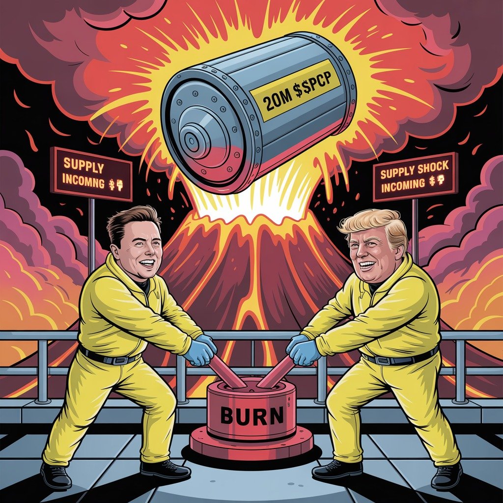 20 MILLION $PCP BURN