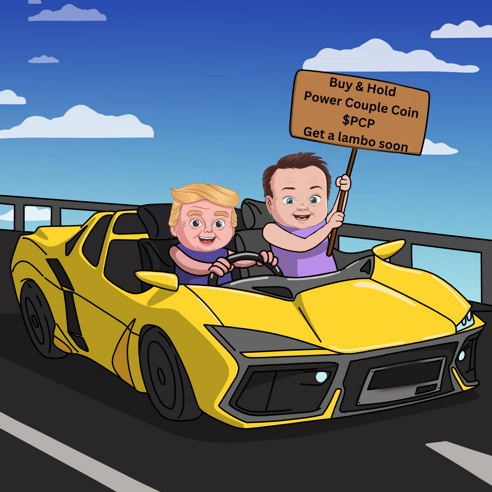 BUY $PCP and get Lambo