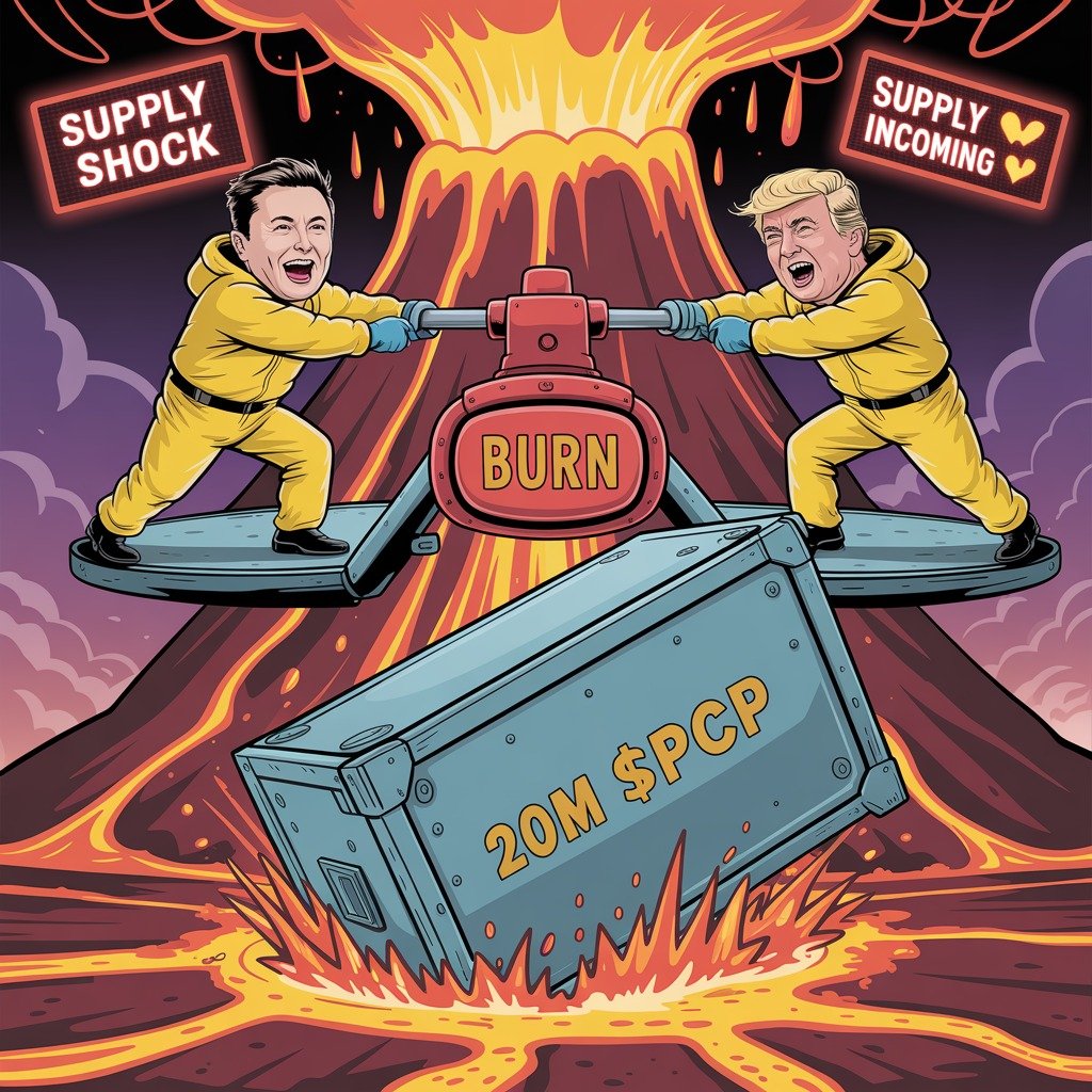 PCP TOKENS BURN