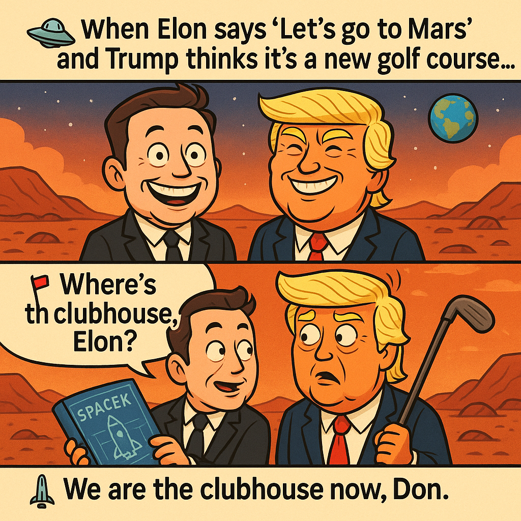 Mars Madness: Golf Clubs & Space Dubs