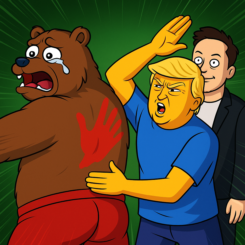 When the bear market gets out of line, $PCP delivers the slap