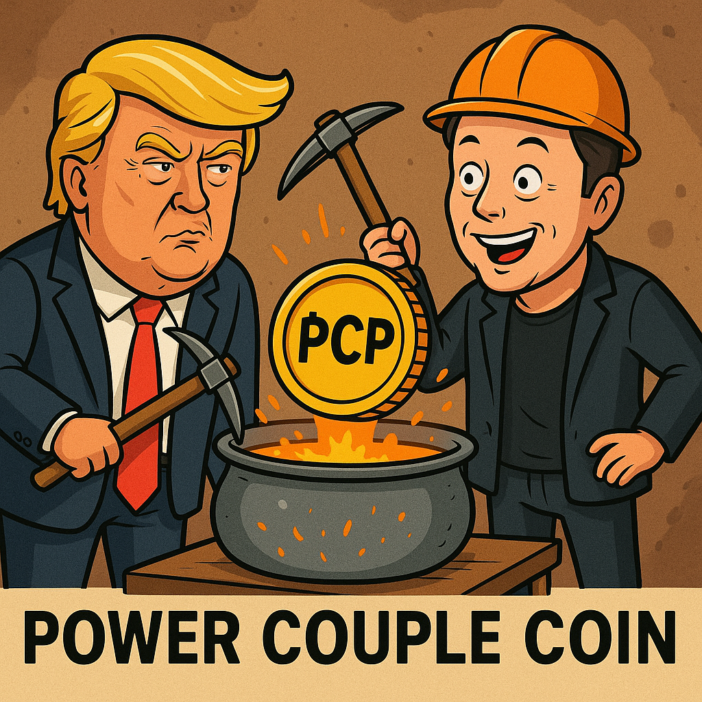 Forging the Future: Trump and Musk Unite for the Power Couple Coin (PCP)