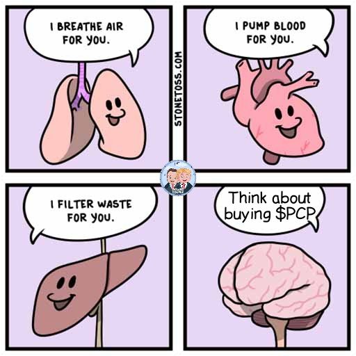 Think about buying $PCP