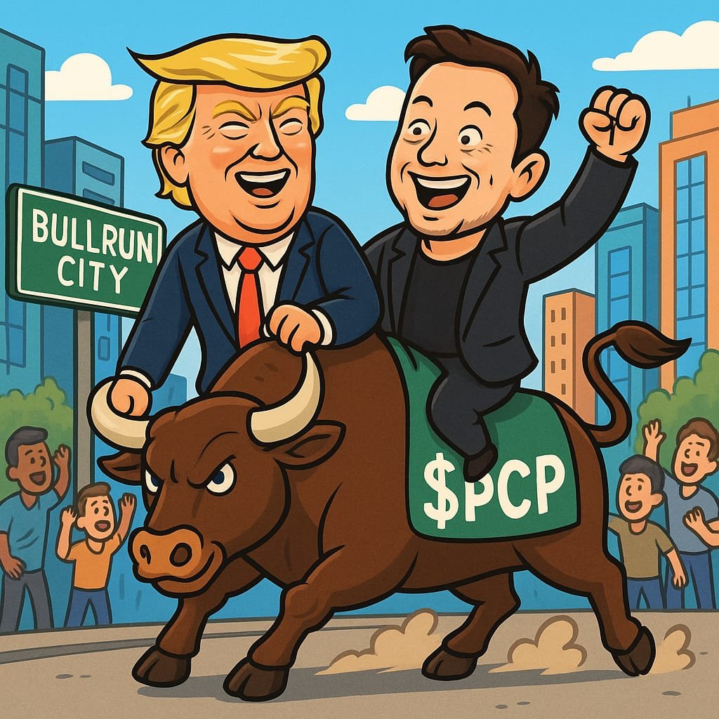 Charging into Bullrun City: $PCP Takes the Lead!