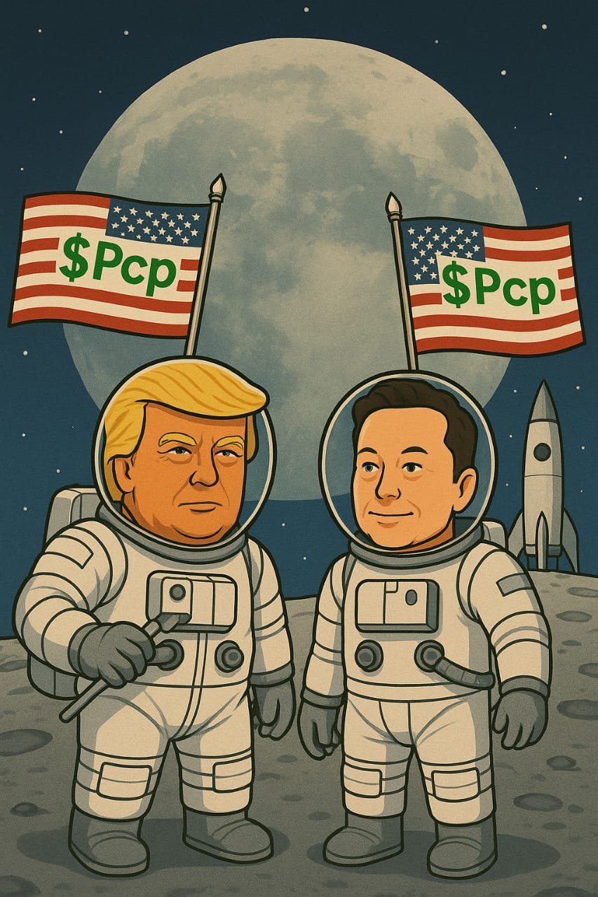 Moonshot Mission: Planting the Flag of $Pcp on the Crypto Frontier