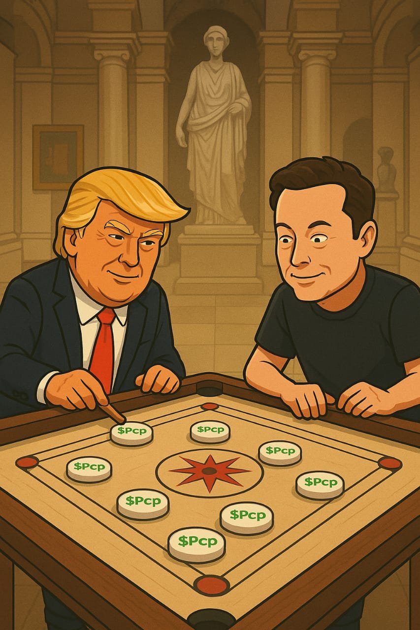 Strategic Moves: Trump and Musk Play the Game of Power Couple Coin