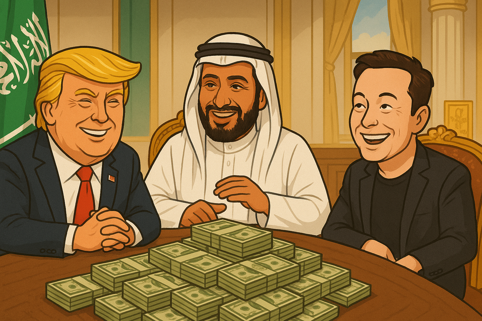 When Billionaires and Power Couple Meet, Unstoppable Fusion Happens